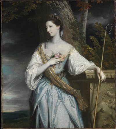 Portret van Anne Dashwood (1743–1830), later gravin van Galloway door Joshua Reynolds